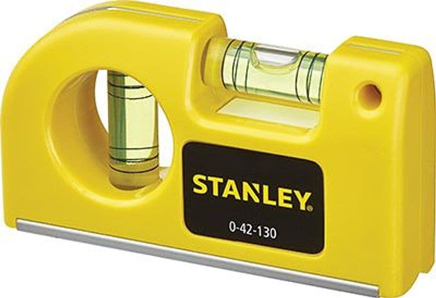 Livella a Bolla Tascabile Stanley Plastica Bolle 2 cm 8,3 042130