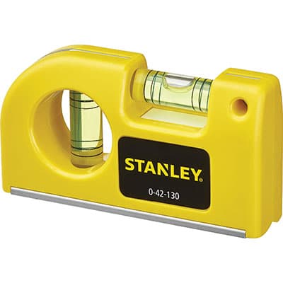 Livella a Bolla Tascabile Stanley Plastica Bolle 2 cm 8,3 042130 - 2