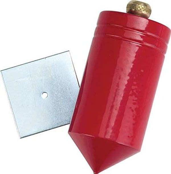 Piombo Cilindrico con Piastrina Acciaio Vern 300 g 6 Pezzi - 2