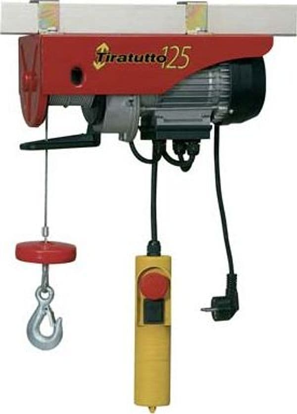 Paranco Elettrico Tiratutto 200 Europea Watt 750 18 m kg 200 a 400 - 2