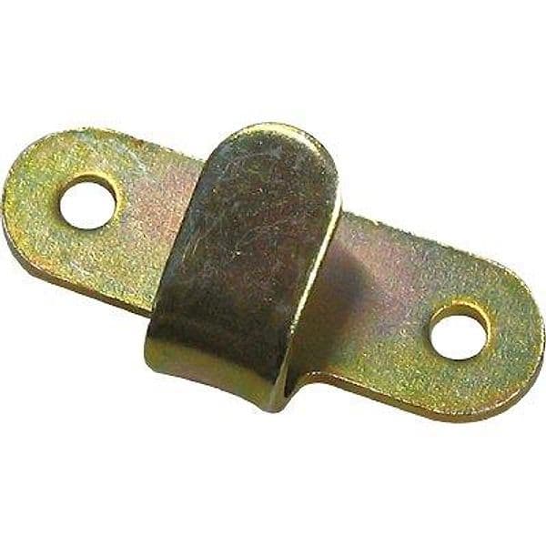 Gancio Multiuso 923 Zincato Giallo S 62 x 20 mm 2 mm 10 Pezzi - 2
