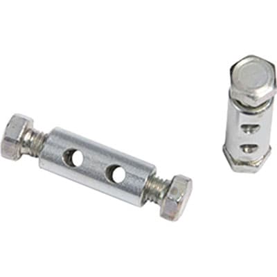 Morsetto Zincato Doppia Vite in Testa Self 3,0 mm 4 Pezzi - 2
