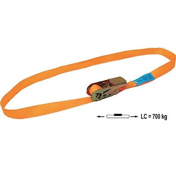 Cinghia ad Anello con Cric Effe L.5 m 700 kg H 25 mm 3 Pezzi - 2