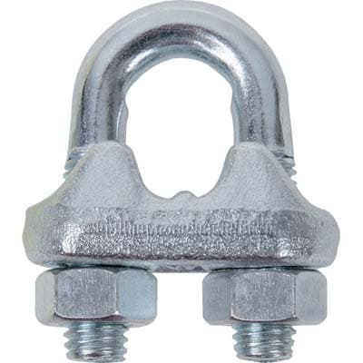 Morsetto Zincato 8016 Robur 6 mm 50 Pezzi - 2