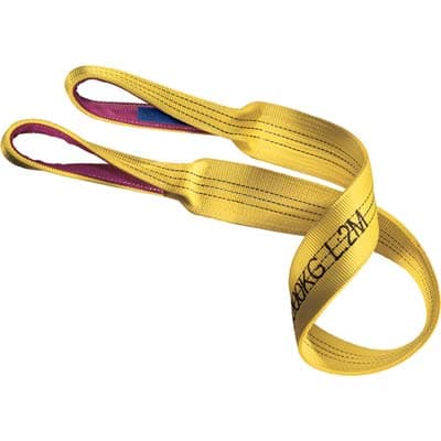Cinghia Sollevamento Robur Asole Rinforzate KG.3000 L.6 m Giallo - 2