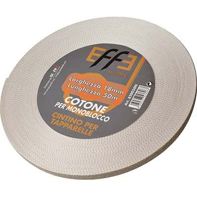 Cintino Avvolgibili Cotone Avana Grigio Mm 18 18 g m 50 m - 2