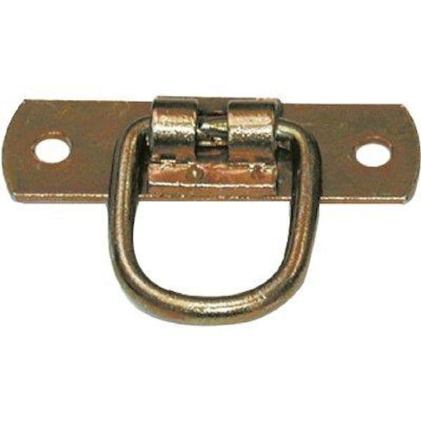 Cavallotto Snodato Tondo 928 Zincato Giallo S 24 x 28 mm 4,5 mm 10 Pezzi – Minutex