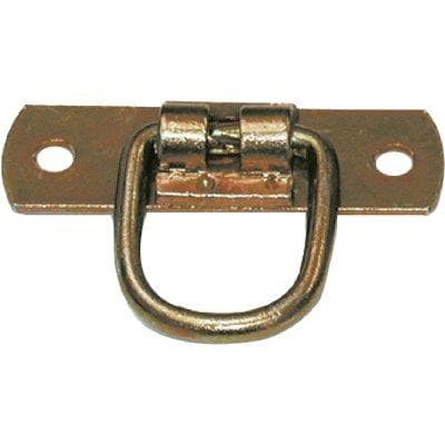 Cavallotto Snodato Tondo 928 Zincato Giallo S 24 x 28 mm 4,5 mm 10 Pezzi - 2