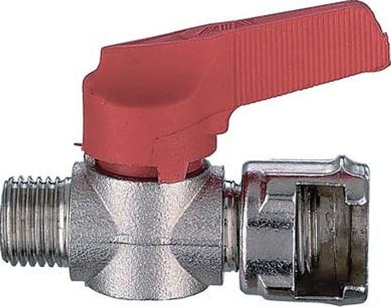 Rubinetto F.maschio Dado Capettato Ac Ar 11 12 Ani 3 8 M 5 Pezzi - 2