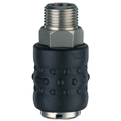 Rubinetto Rapido Filetto Maschio Ac 17 a B Ani 3 8 M 10 Pezzi - 2