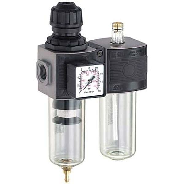 Gruppo Filtro Regolatore Lubrificatore e 22 x 2 Ani Modulare Attacco 22/2f – Ani.Officine Meccaniche