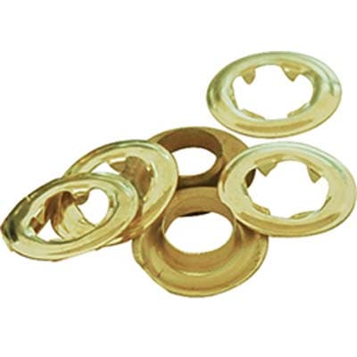Occhiello Metallico Hand Foro 5 mm 100 Pezzi - 2