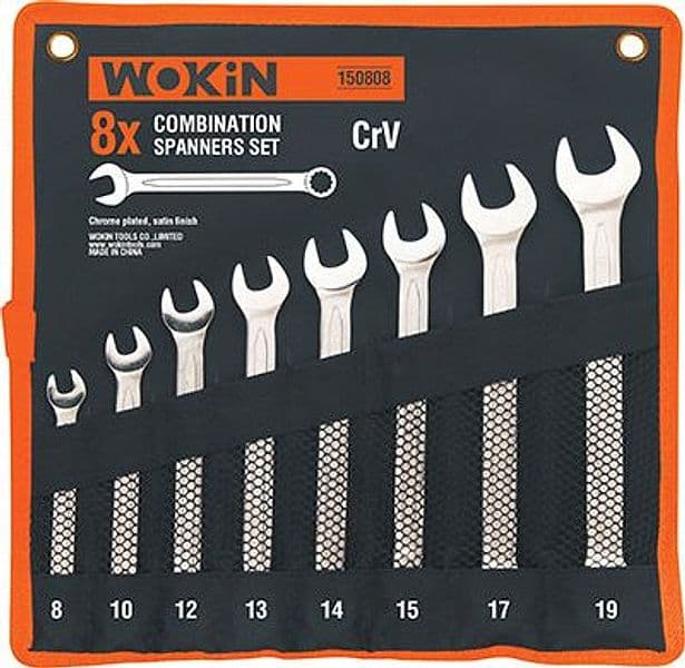 Chiavi Combinate Serie 150808 Wokin 19 8 mm 8 Pezzi
