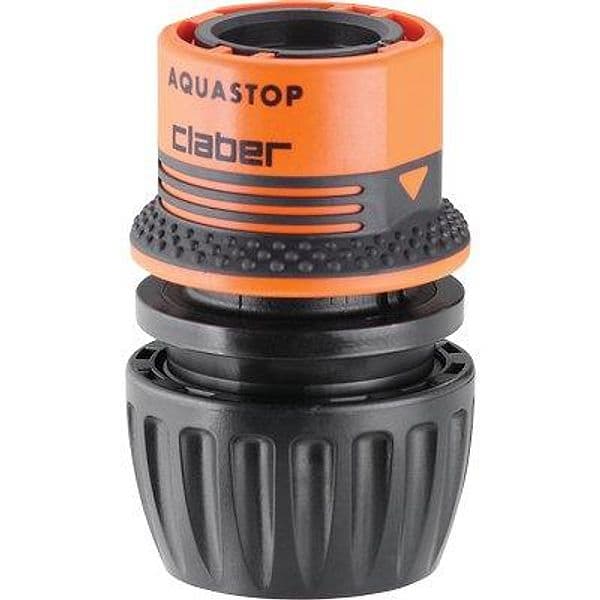 Raccordo Rapido Stringitubo Univers con Stop Claber 2 Pezzi - 2