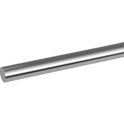 Profilo Tubo Pieno Arcansas Allum Argento Lux H 8 mm 100 cm 5 Pezzi - 2