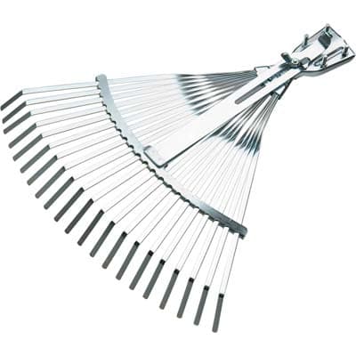Scopa Giardino a Ventaglio a Morsetto 851B Agef 39 cm 26 mm 2 Pezzi - 2