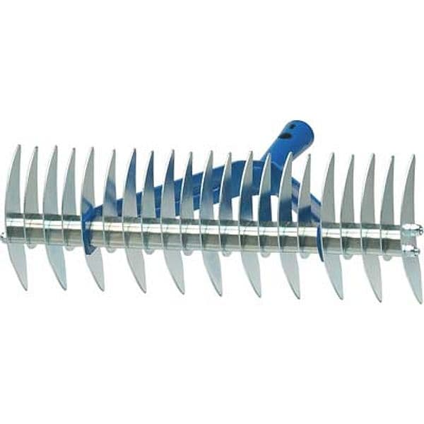 Rastrello Aeratore Doppio Agef Acciaio Denti 11 a 21 cm 39 O.mm 26 - 2