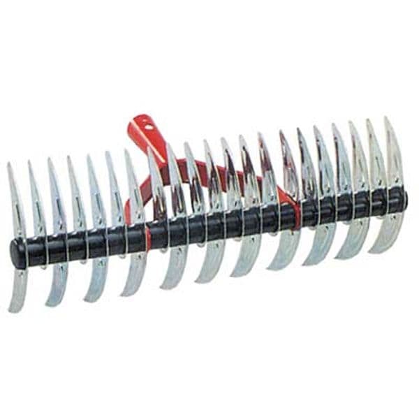 Rastrello Aeratore Doppio Stars Acciaio Denti 11 a 21 cm 36 O.mm 26 - 2