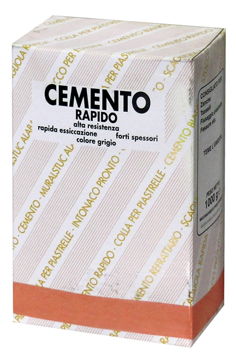 Cemento Rapido in Polvere Kg 1 12 Pezzi - 2