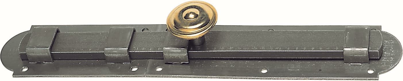 Catenaccio Trasversale Acciaio Lucido Mm 250 10 Pezzi - 2