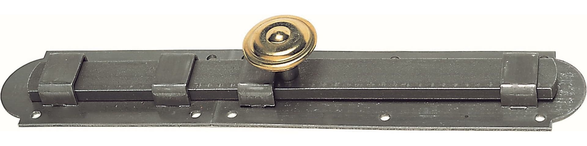 Catenaccio Trasversale Acciaio Lucido Mm 150 10 Pezzi - 2
