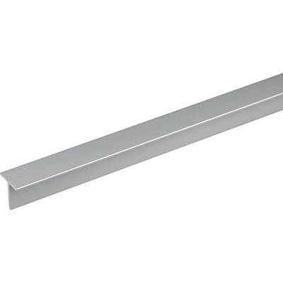 Profilo Tee Arcansas Allum Argento H 30 x 15 mm 100 cm 5 Pezzi - 2