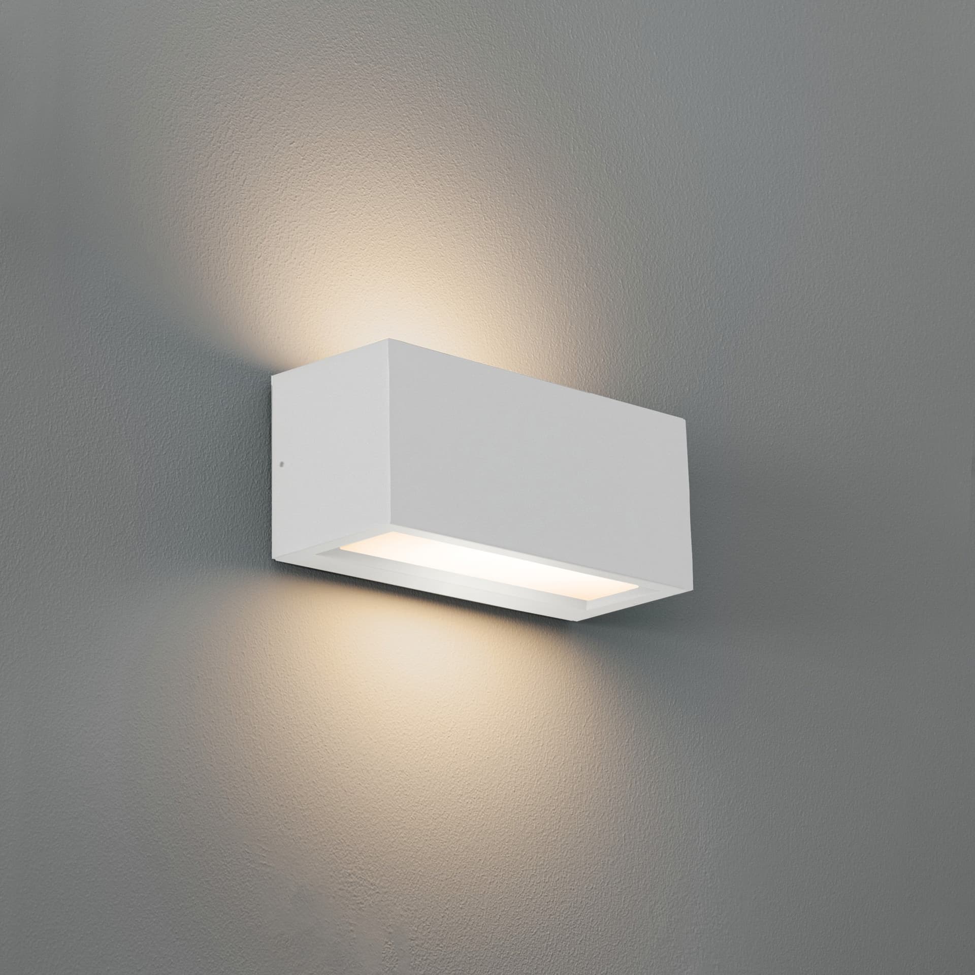 Applique Bidirezionale Rettangolare a LED Reverso 1 Slot E27 Colore Bianco - 2