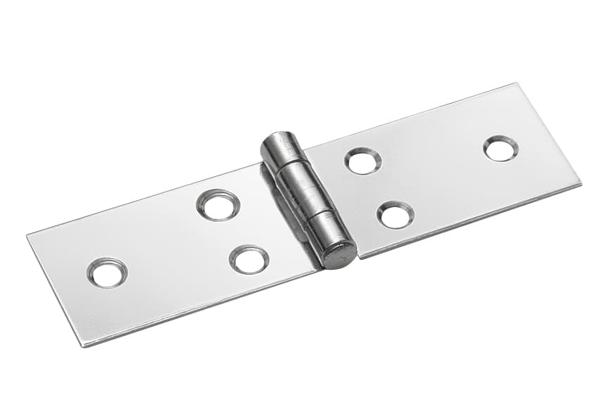 Cerniera Perno Fisso Inox Lunga Mm 80 x 23 24 Pezzi - 2