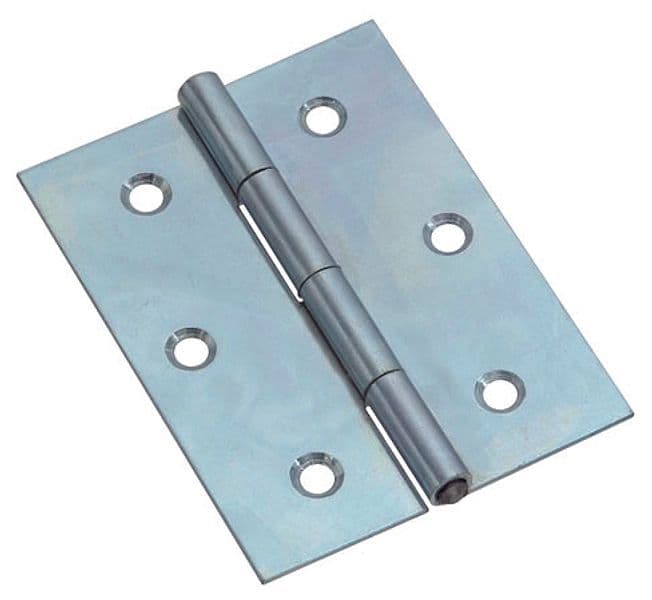 Cerniera Mezza Quadra Perno Fisso Mm 25 x 22 24 Pezzi - 2