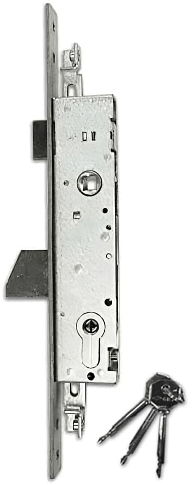 Serratura Alluminio Inf. Mont. C S Trip. Art. 46227 E.35 Ambidestra F.22 - 2