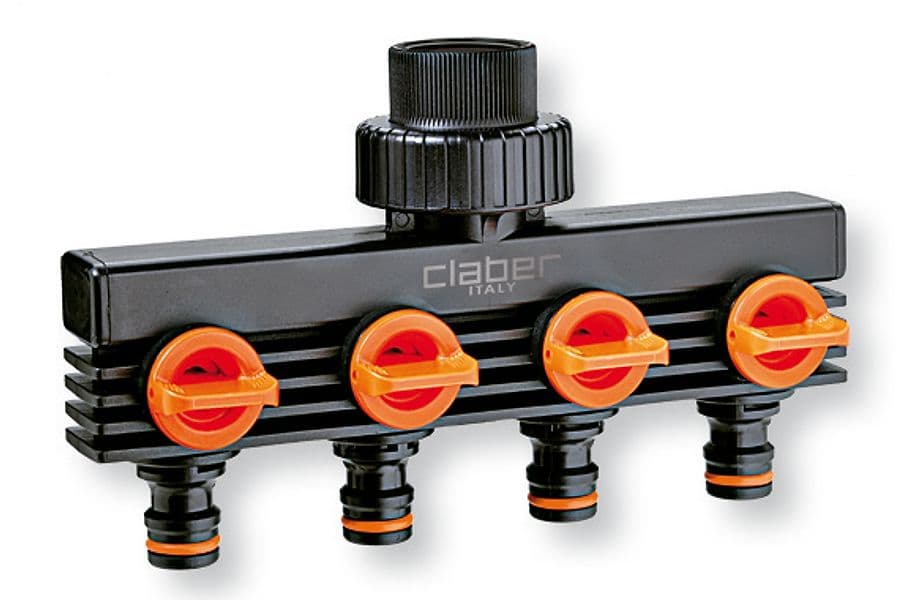 Presa a 4 Vie in Blister Art. 8581 Claber