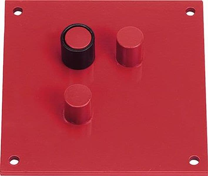 Piastra Piegaferro Acciaio Forgiato Vern Mm 180 a 180 - 2
