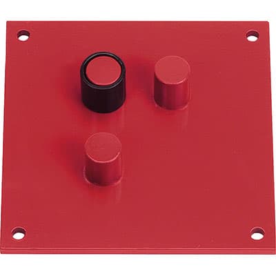 Piastra Piegaferro Acciaio Forgiato Vern Mm 180 a 180 - 2