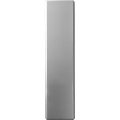 Placca Avvolgitore Cieca Universale ABS Grigio Satinato 65 x 250 mm 5 Pezzi - 2