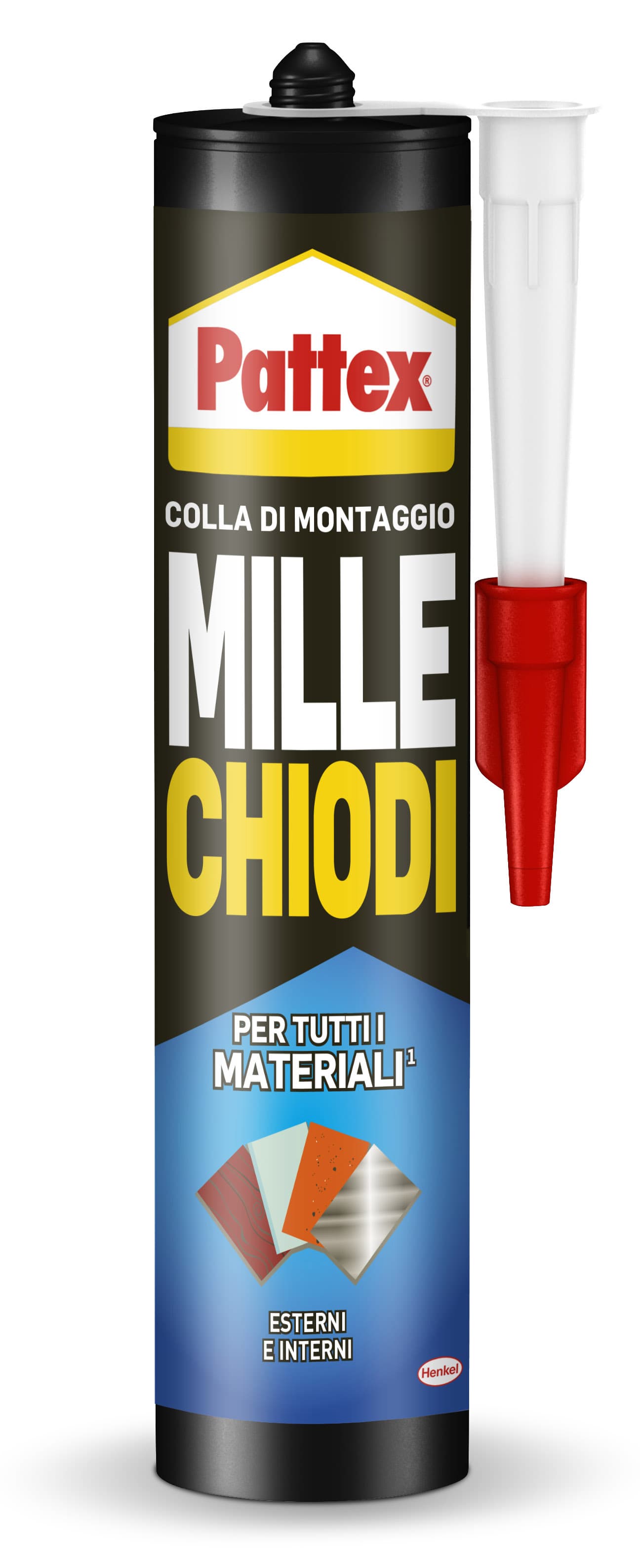 Colore La Pattex Mille Chiodi Resistente Acqua Cartuccia Gr. 450 Henkel - 2
