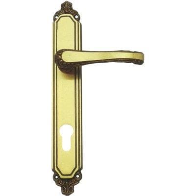 Maniglia Export Placca Foro Sagomato Q8 Int 90 mm 2 Pezzi - 2