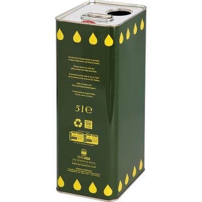 Lattina Banda Stagnata Foro Doppio Senza Tappo 5 L 42 mm 12 Pezzi - 2