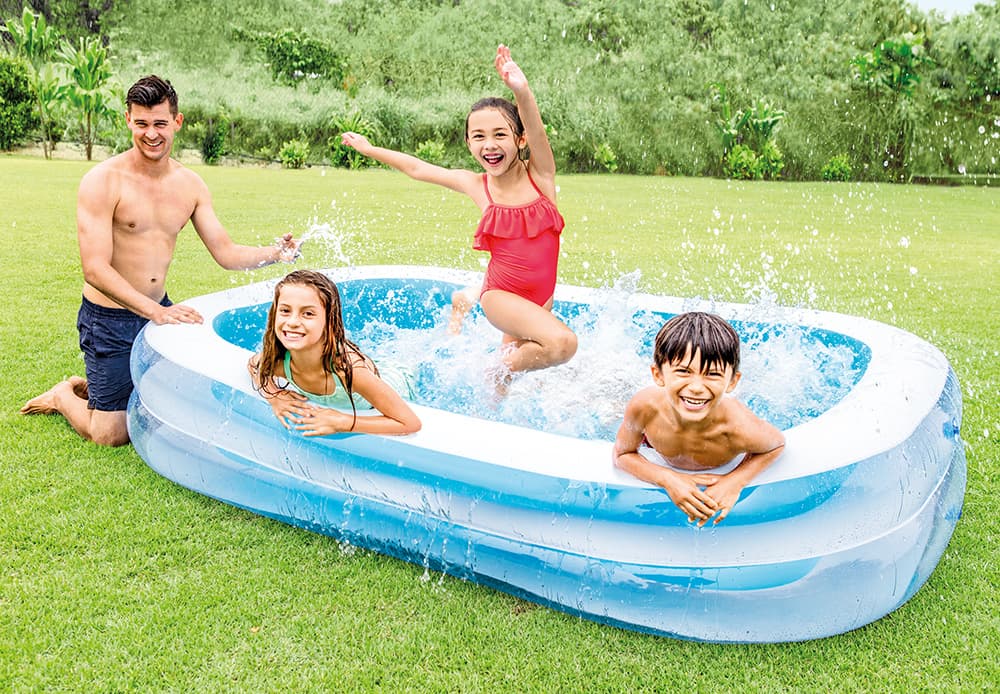 Piscina Gonfiabile Family Cm 262 x 175X56 H (L 770) Intex - 2