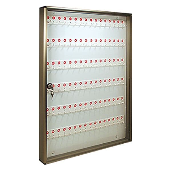 Bacheca Porta Chiavi Alubox Alluminio Bronzato Chiavi 96 mm 550X50 H.mm 730 - 2