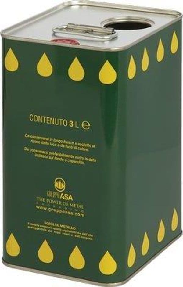 LATTINA BANDA STAGNATA FORO DOPPIO SENZA TAPPO - QUADRA F.MM 42 LT  3 (432)- 8 pezzi - 2