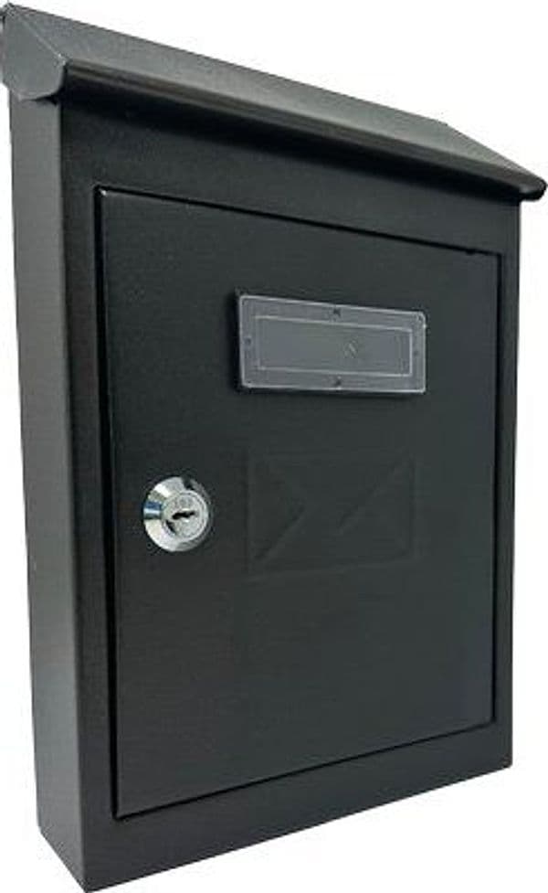 Cassetta Posta Tradizione con Cilindro Maxi Acciaio Vern Nero 200X60 H.300 – Autres