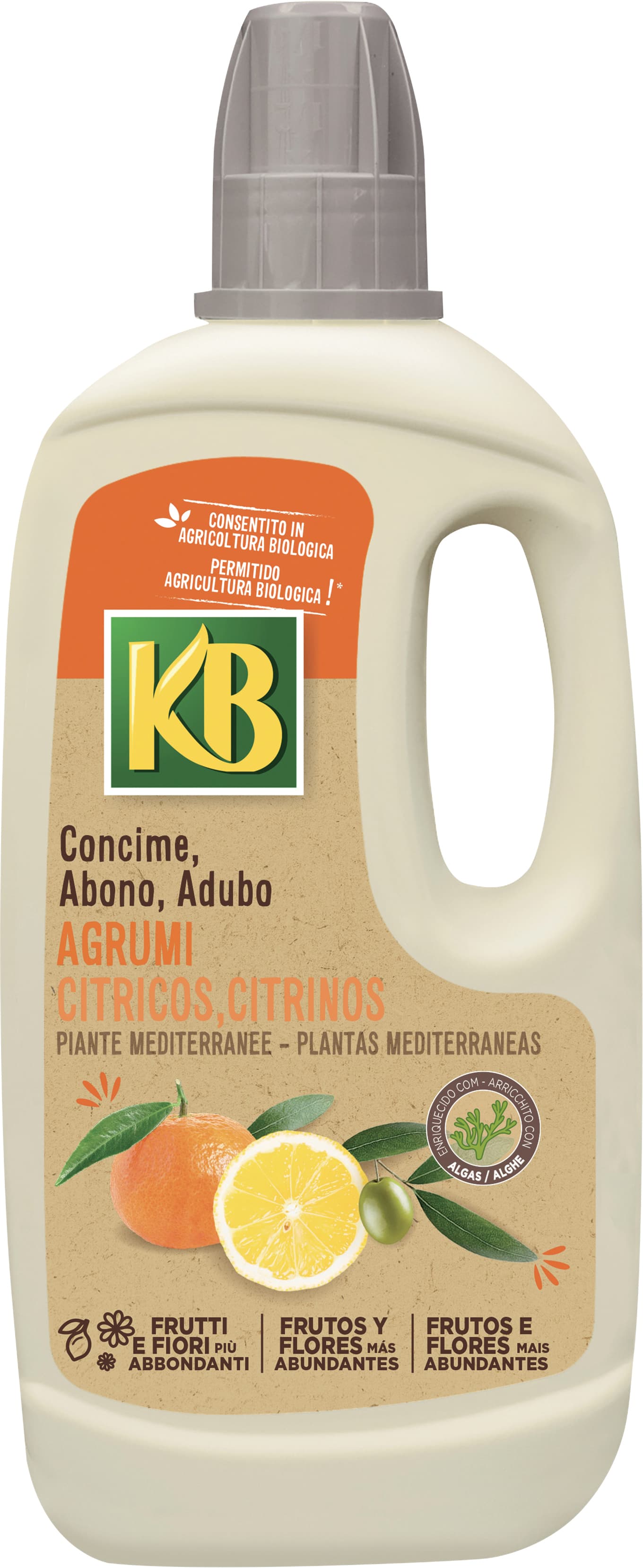 Kb Concime Liquido Agrumi e Piante Mediterranee L 1 - 2