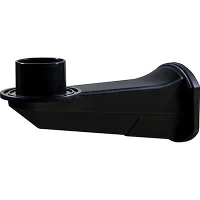 Braccio per Lampione Globo ABS Nero L.cm 22,5 - 2