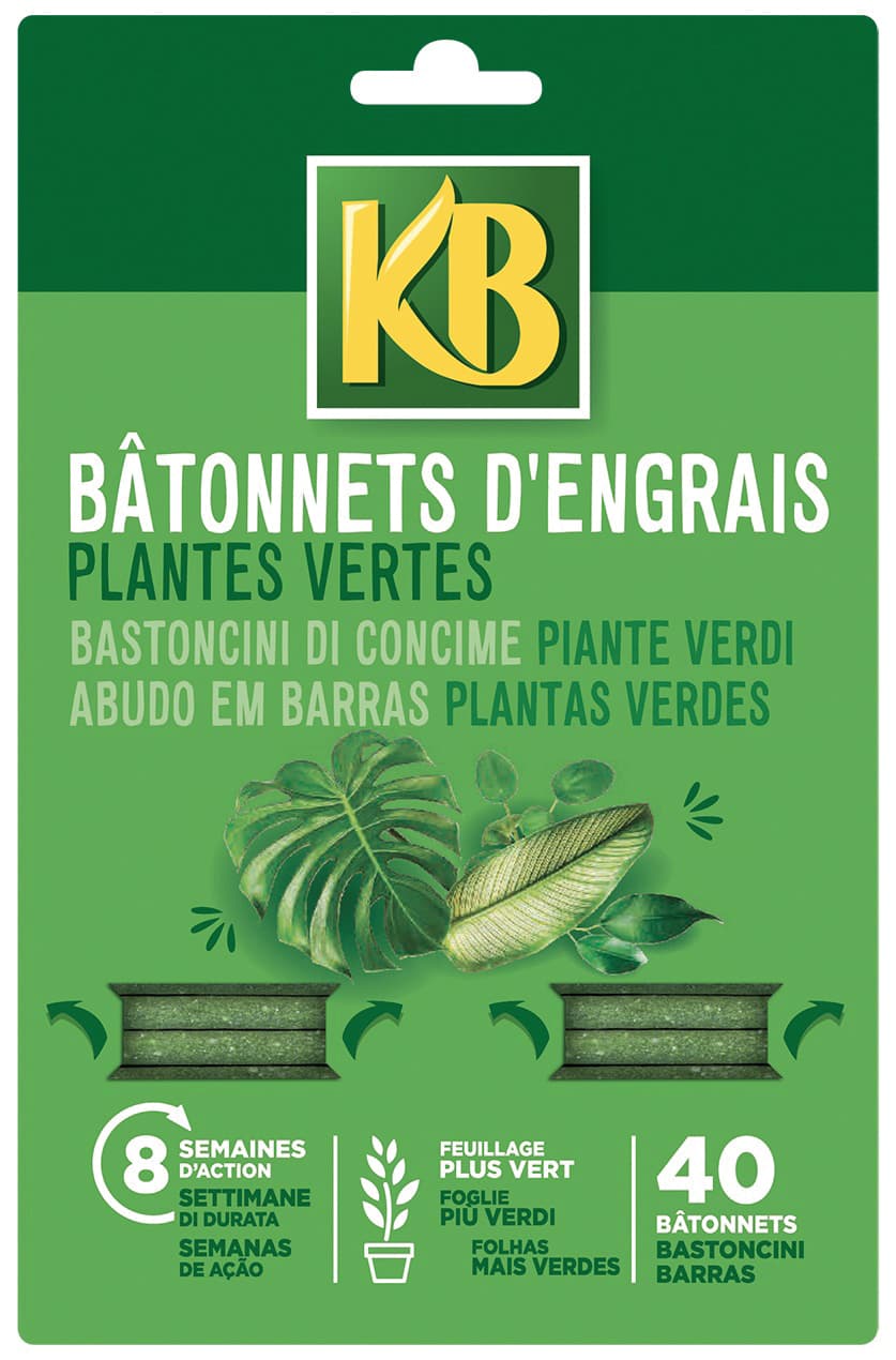 Kb Concime Bastoncini Fertilizzanti Piante Verdi Pz. 40 - 2