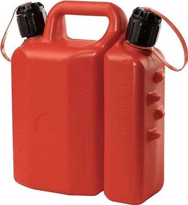 Tanica Carburante Doppio Uso Gdm Pp Rosso Lt 3,5 con 1,5 - 2