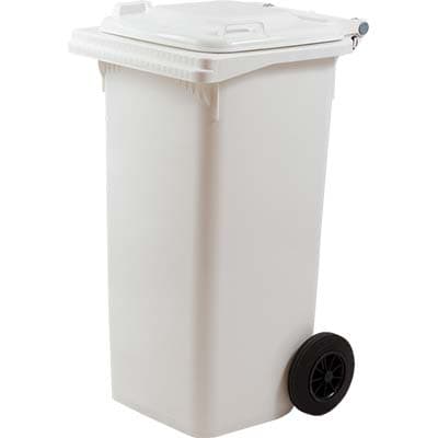 Bidone Immondizia Green 240 con Ruote Ics Bianco Lt 240 cm 72X58 H.cm 106 - 2