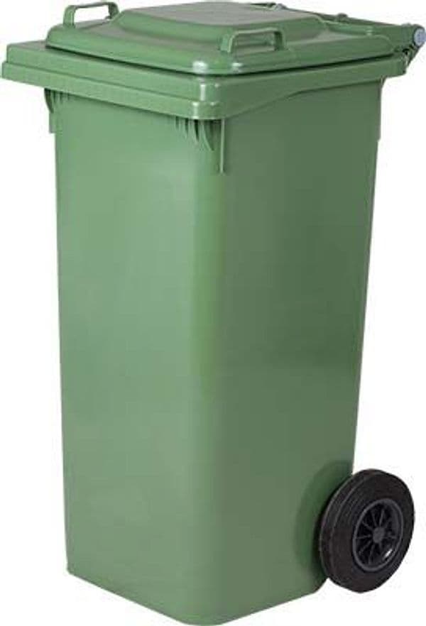 Bidone Immondizia Green 240 con Ruote Ics Verde Lt 240 cm 72X58 H.cm 106 - 2