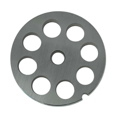 Piastra per Tritacarne Elettrico Inox Reber N° 10 a 12 Foro 14 - 2