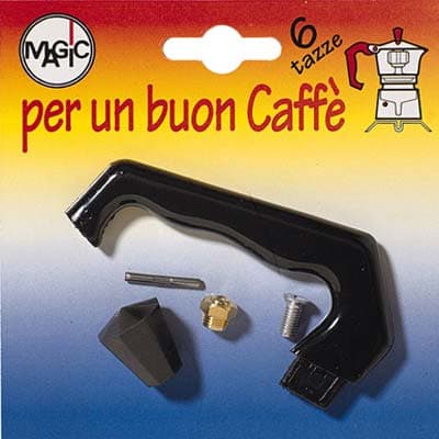 Manico con Pomolo con Valvola Moka Tazze 6 12 Confezioni - 2