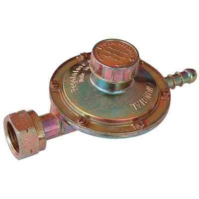 Regolatore Gas GPL Bp Taratura Variabile Kg H 1 Mbar 20 a 60 5 Pezzi - 2